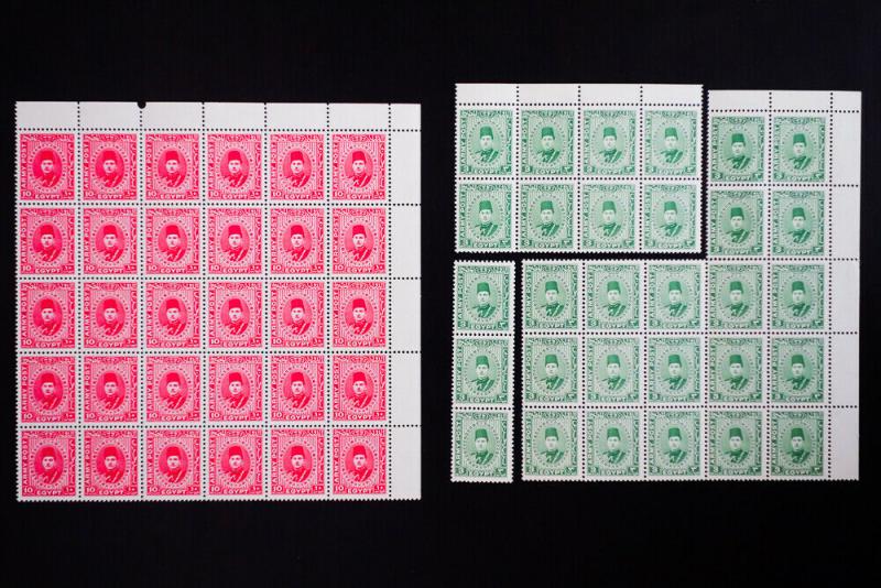 Egypt M14-5 Stamp Sheets