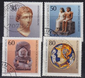 GERMANY BERLIN [1984] MiNr 0708-11 ( O/used ) Kunst