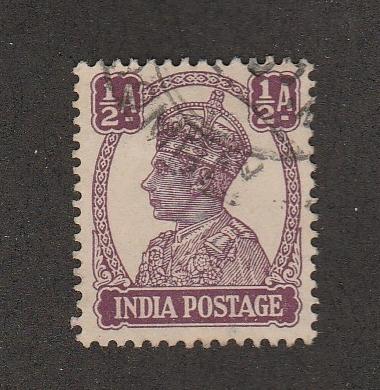 1926 - 1949 India Collection of One Unused Stamp and 19 Used Stamps