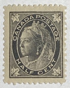 CANADA 1897 #66 Queen Victoria 'Maple Leaf' Issue - MH