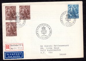 Sweden, Scott # 594-596,  FDC Lot 230716-01