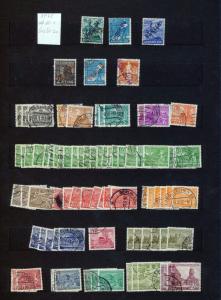 Germany West Berlin 1940s/70s Used Collection(Apprx 550+Items) (SK 35