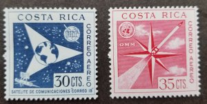 *FREE SHIP Costa Rica United Nations Agencies 1961 Satellite Space (stamp) MNH