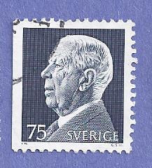 Sweden Scott #959 King Gustaf VI Adolf, CV $.20, Used