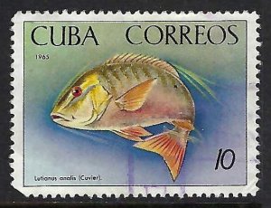 Cuba 1052 VFU FISH S83