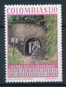 [62356] Colombia 1974 Railway Train Eisenbahn Chemin de Fer  MNH