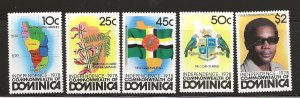 DOMINICA     SC # 602 - 6   MNH