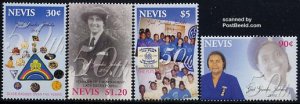 Nevis 2004, Girl Guides 4v, MNH