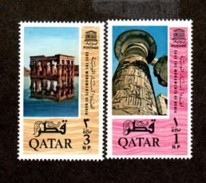 Qatar # 47, 49 Mint UNESCO!