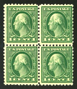 U.S. #538 MINT Block OG NH 