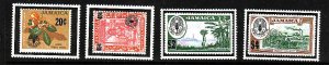 Jamaica-Sc#508-11-unused NH set-Stamp on Stamp-1981-