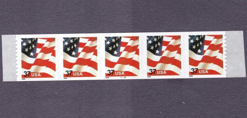 PNC5 37c Flag (02) SA 2222A US 3632 MNH F-VF