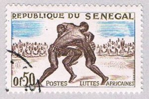 Senegal 202 Used Wrestlers 1961 (BP29917)