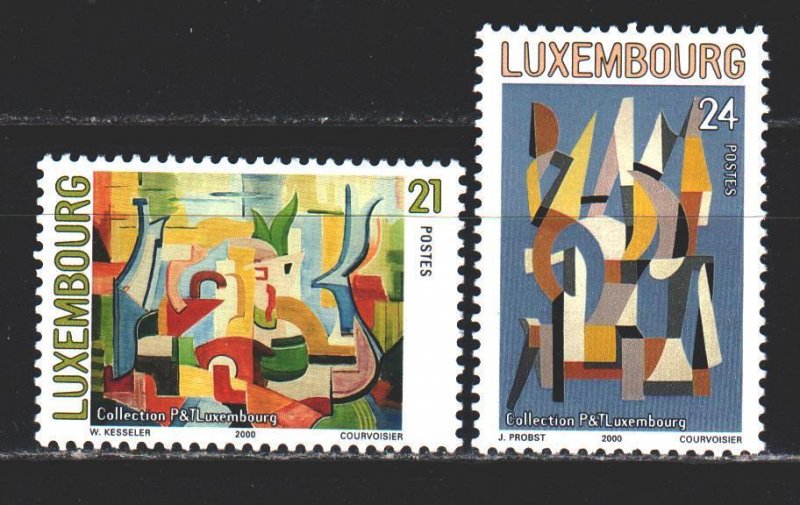 Luxembourg. 2000. 1509-10 from the series. Painting, paintings. MNH.