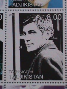 ​TADJIKISTAN  STAMP:2000 GEORGE CLOONEY MNH STAMP SHEET.