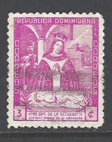 Dominican Republic Sc # 385 used (DT)