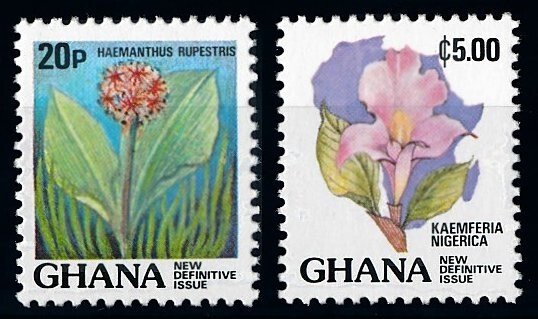 [64924] Ghana 1983 Flora flowers blumen From set MNH