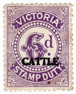 (I.B) Australia - Victoria Revenue : Cattle Duty 6d