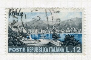 ITALY; 1953 early Tourist Pictorial issue fine used 12L. value