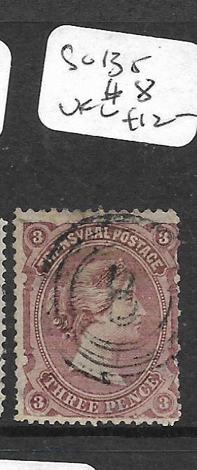 TRANSVAAL  (P0305B)  QV  SG 135  #12    CANCEL  VFU