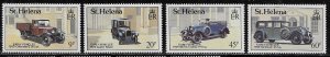 St Helena Scott #'s 519 - 522 MNH