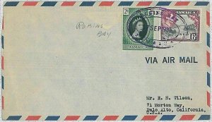 34871 - JAMAICA - POSTAL HISTORY - airmail cover  ROBINS BAY to USA - BIRDS