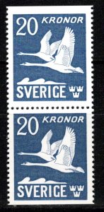 Sweden Scott # C8, mint nh, pair
