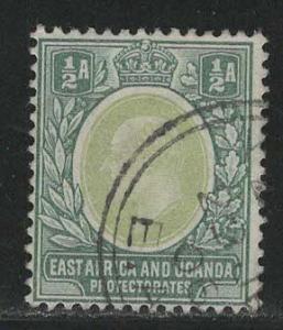 East Africa and Uganda Scott # 17, used