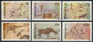 Zimbabwe Stamp 446-451  - Rock paintings