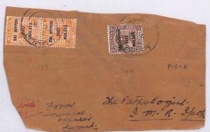 BN90 WW2 Malaya JAPANESE OCCUPATION Negri Sembilan/Pahang Combination Piece Ipoh