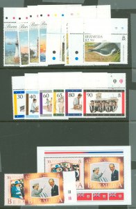 Bermuda #727-30/741-752 Mint (NH) Single (Complete Set)