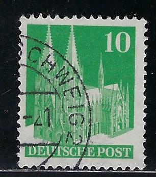 Germany AM Post Scott # 641a, used