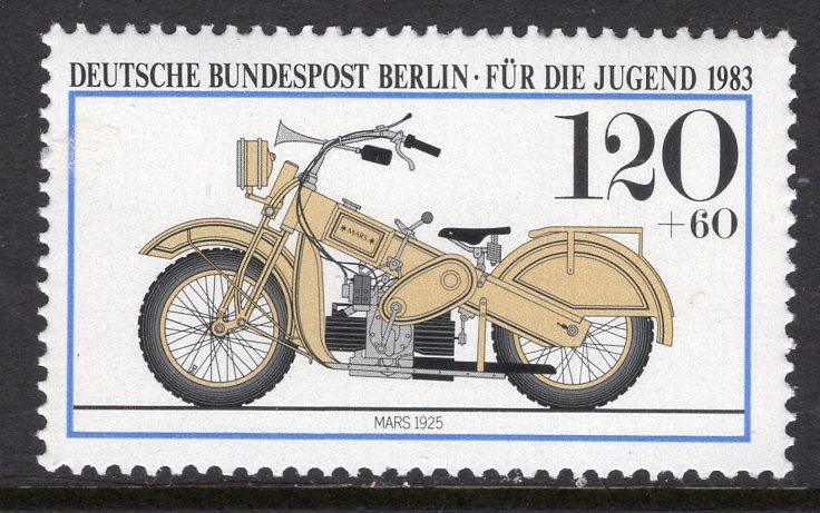 Germany Berlin 9NB201 Motorcycle MNH VF