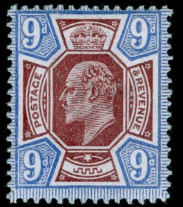 SG307 SPEC M41(3), 9d dull reddish purple & blue, VLH MINT. Cat £60.