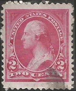 # 249 Carmine Lake Used Fine George Washington