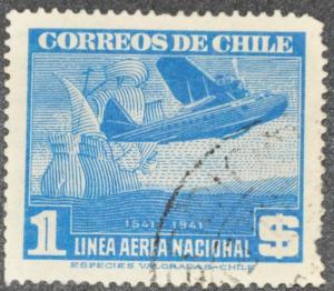 DYNAMITE Stamps: Chile Scott #C63 - USED