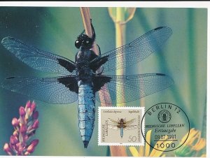 D100413 Insects - Dragonfly Maximum Card Germany