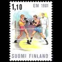 FINLAND 1981 - Scott# 652 Boxing Champ. Set of 1 NH