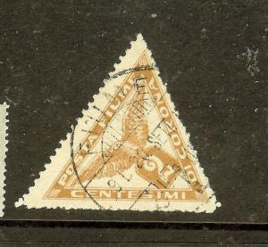 FIUME  (P2212B) TRIANGLE STAMP  SCP2  VFU