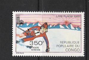 CONGO C264 MNH LAKE PLACID OLYMPIADS 1004C