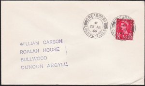 GB SCOTLAND 1969 cover CREAGORRY / LOCHBOISDALE cds ( Benbecula)...........A8464