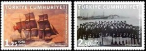 Turkey 2015 MNH Stamps Scott 3430-3431 Sailing Ships Frigate Sailors