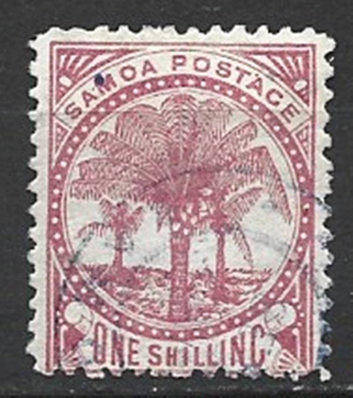 COLLECTION LOT 15700 SAMOA #18 1886 CV+$13