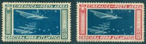 Cyrenaica #C18-C19  MNH  Scott $70.00