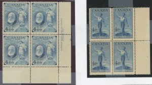 Canada #274/275 Mint (NH) Multiple