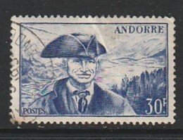 1951 Andorra, French - Sc 123 - used VF - 1 single - Provost