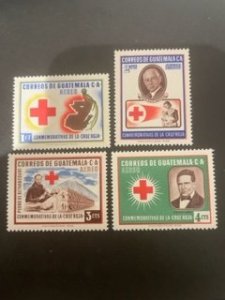 Guatemala sc C219-C222 MNH comp set