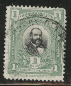 Peru  Scott 161 used 1900 stamp