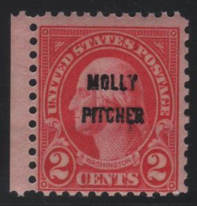 Scott 646 2c Molly Pitcher NH