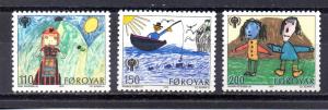 Faroe Islands 45-47 MNH